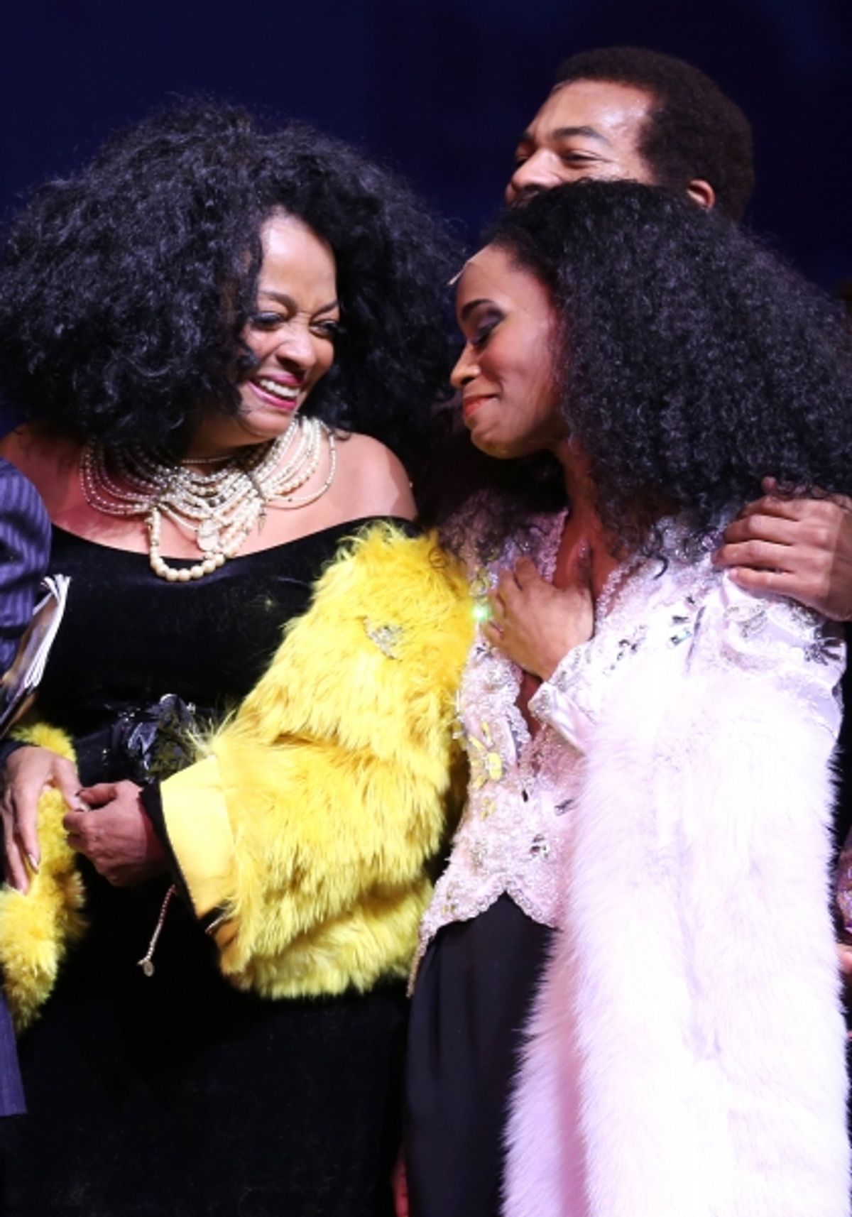 Diana Ross, Valisia LeKae & Brandon Victor Dixon   at 