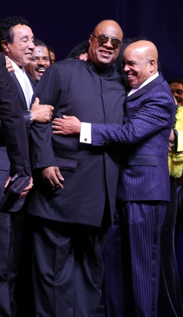 Smokey Robinson, Stevie Wonder, Berry Gordy  Photo