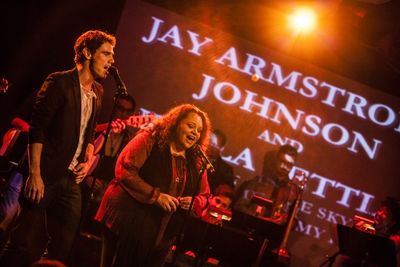 Jay Armstrong Johnson and Keala Settle Photo
