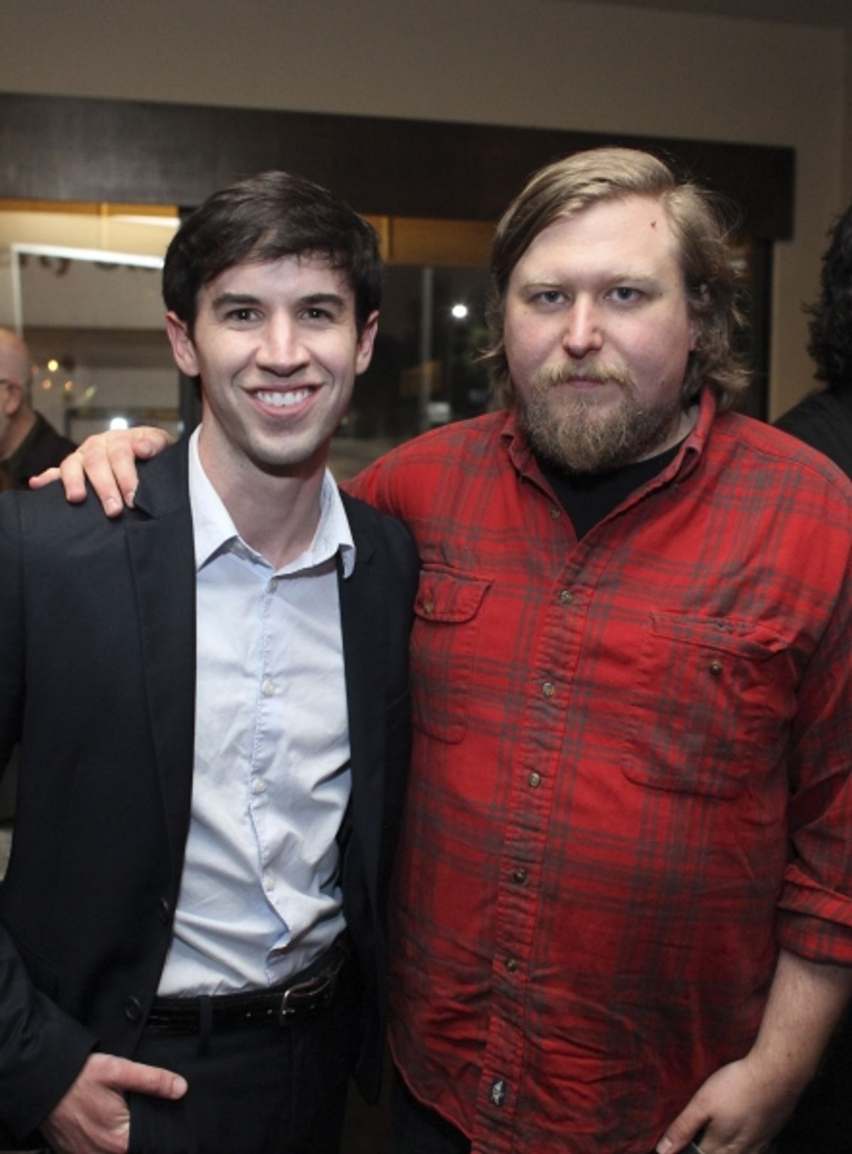 Wyatt Fenner and Michael Chernus at 