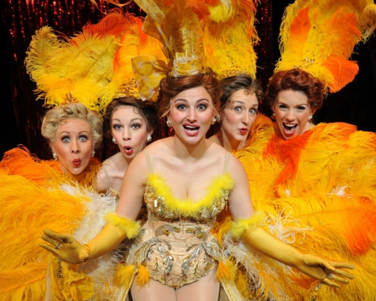 Amy Brewer, Lisa Rohinsky, Allie Schauer, Rachel Boone and Leah Landau at 