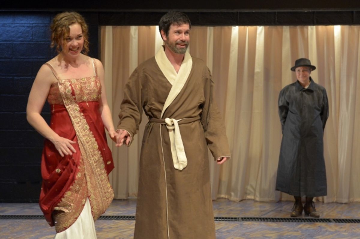 Jessica Kitchens, David Barlow and Anita Carey at 