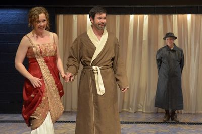 Jessica Kitchens, David Barlow and Anita Carey Photo