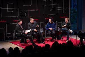 Patrick Healy, Alec Baldwin, Tom Sturridge, Ben Foster @ BroadwayWorld Patrick Healy, Alec Baldwin, Tom Sturridge, Ben Foster Photo