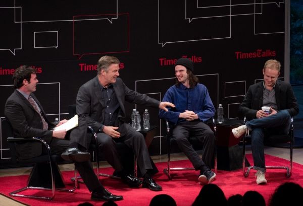 Patrick Healy, Alec Baldwin, Tom Sturridge, Ben Foster Photo