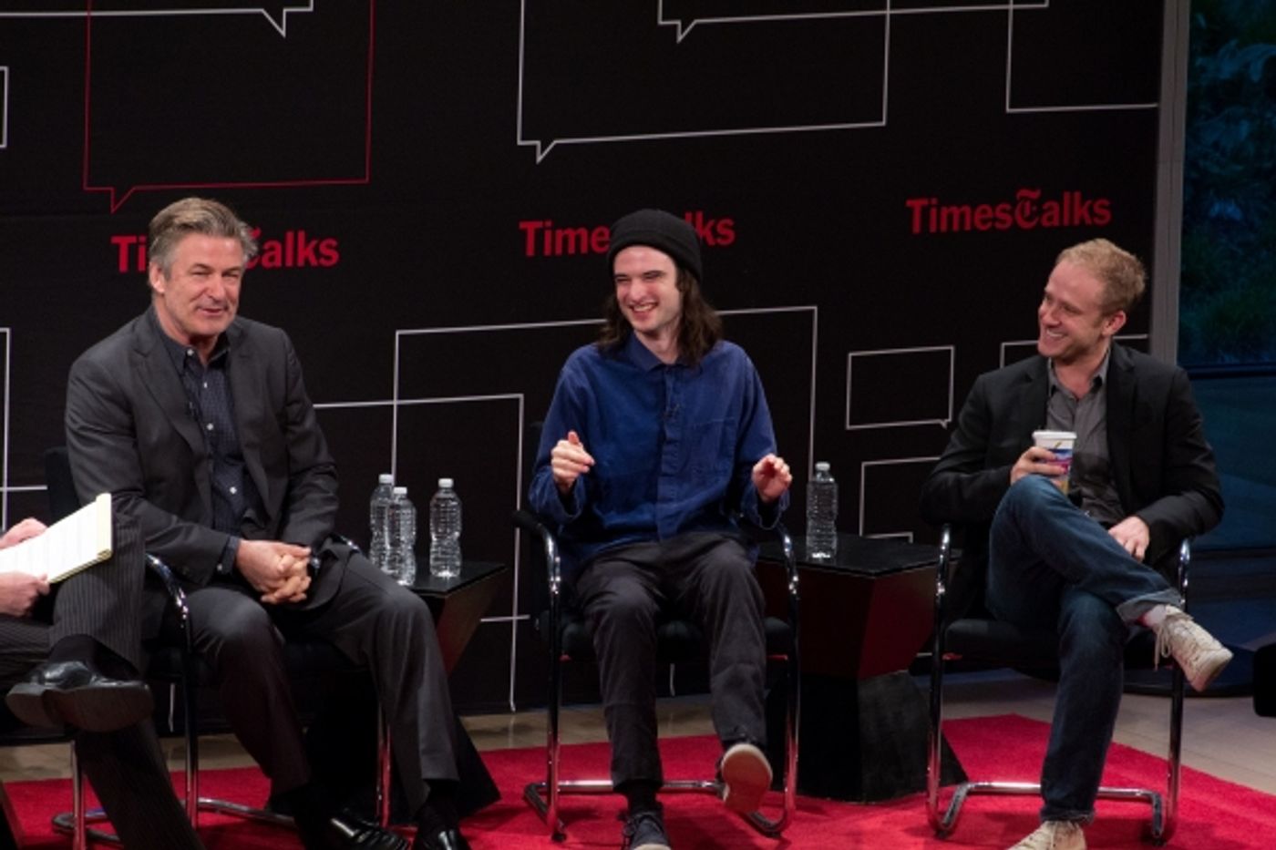 Photo Coverage: Alec Baldwin & ORPHANS Cast Visits TimesTalks Photo Coverage: Alec Baldwin & ORPHANS Cast Visits TimesTalks Image