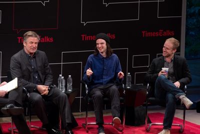 Alec Baldwin, Tom Sturridge, Ben Foster Photo