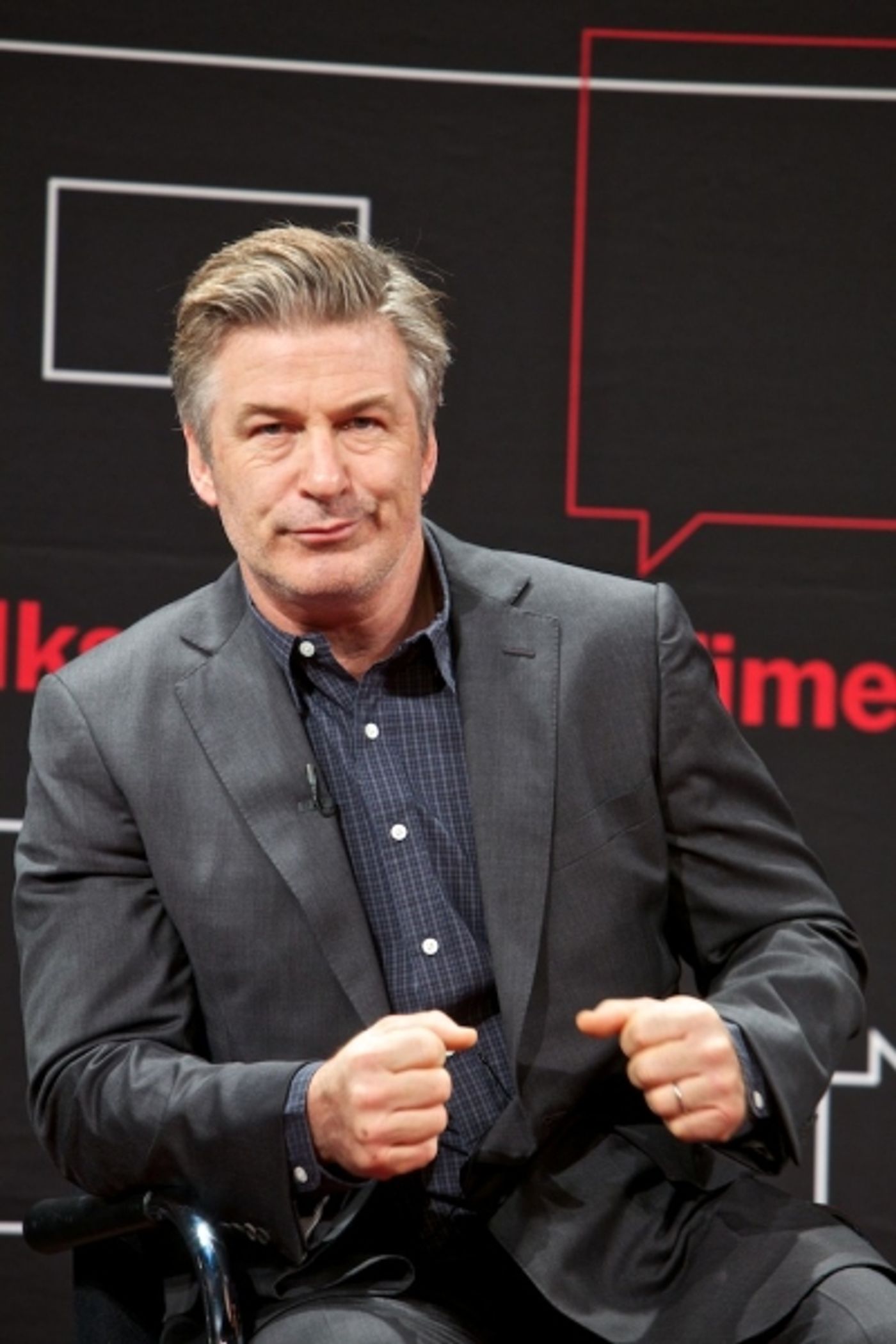 Photo Flash: ORPHANS' Alec Baldwin, Ben Foster and Tom Sturridge at The New York Times' TIMES TALK  Image