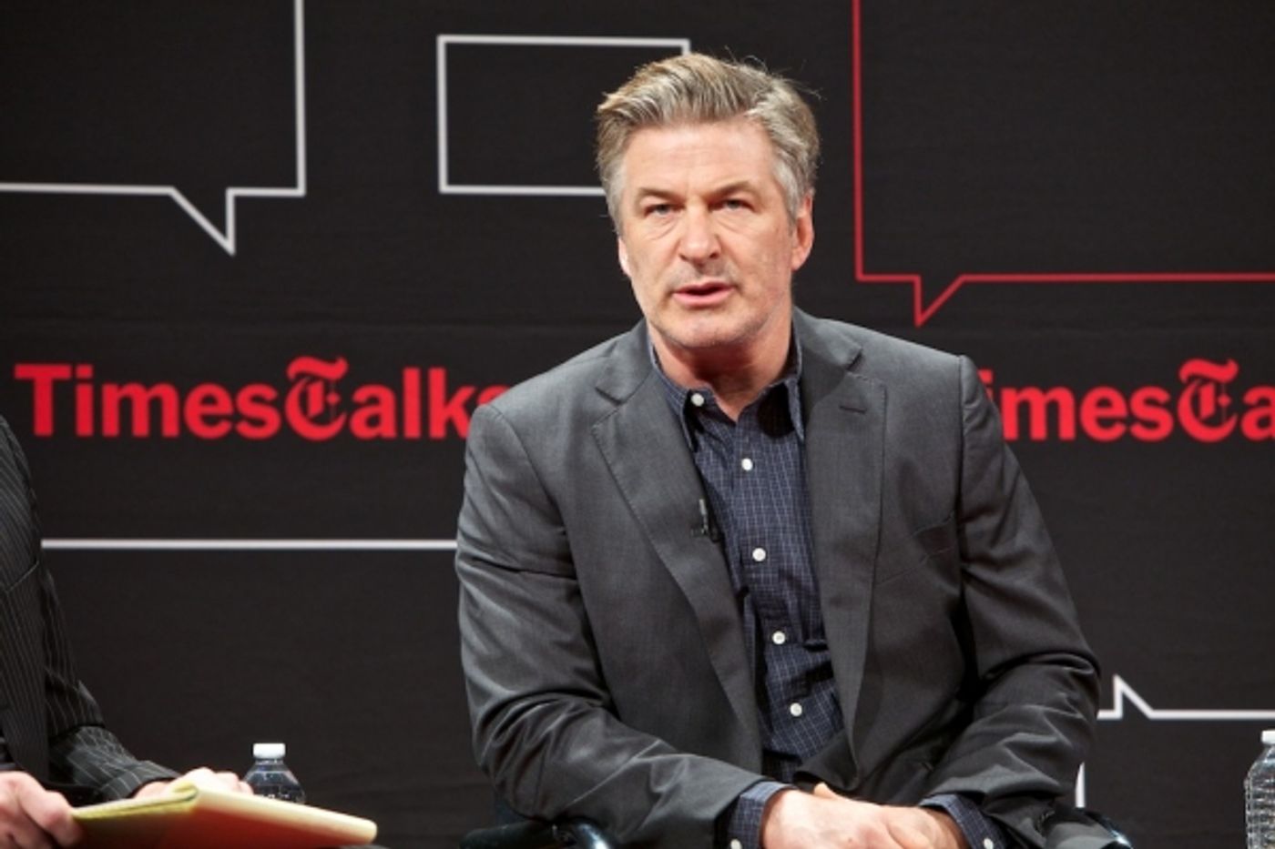 Photo Flash: ORPHANS' Alec Baldwin, Ben Foster and Tom Sturridge at The New York Times' TIMES TALK  Image