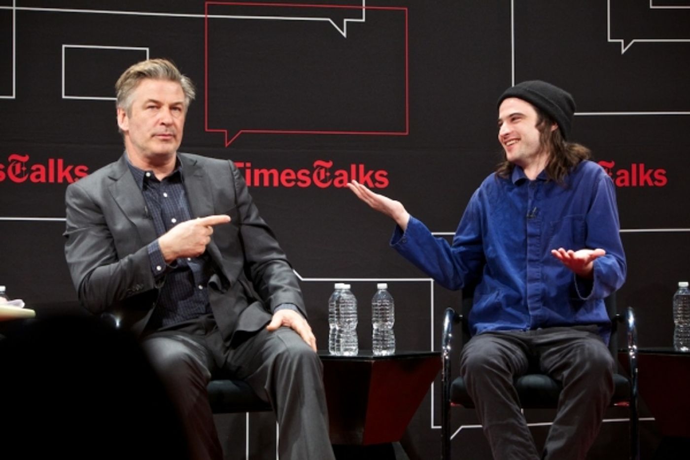 Photo Flash: ORPHANS' Alec Baldwin, Ben Foster and Tom Sturridge at The New York Times' TIMES TALK Photo Flash: ORPHANS' Alec Baldwin, Ben Foster and Tom Sturridge at The New York Times' TIMES TALK Image