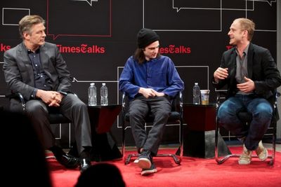 Alec Baldwin, Tom Sturridge and Ben Foster Photo