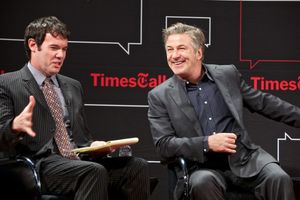 Patrick Healy and Alec Baldwin @ BroadwayWorld Patrick Healy and Alec Baldwin Photo