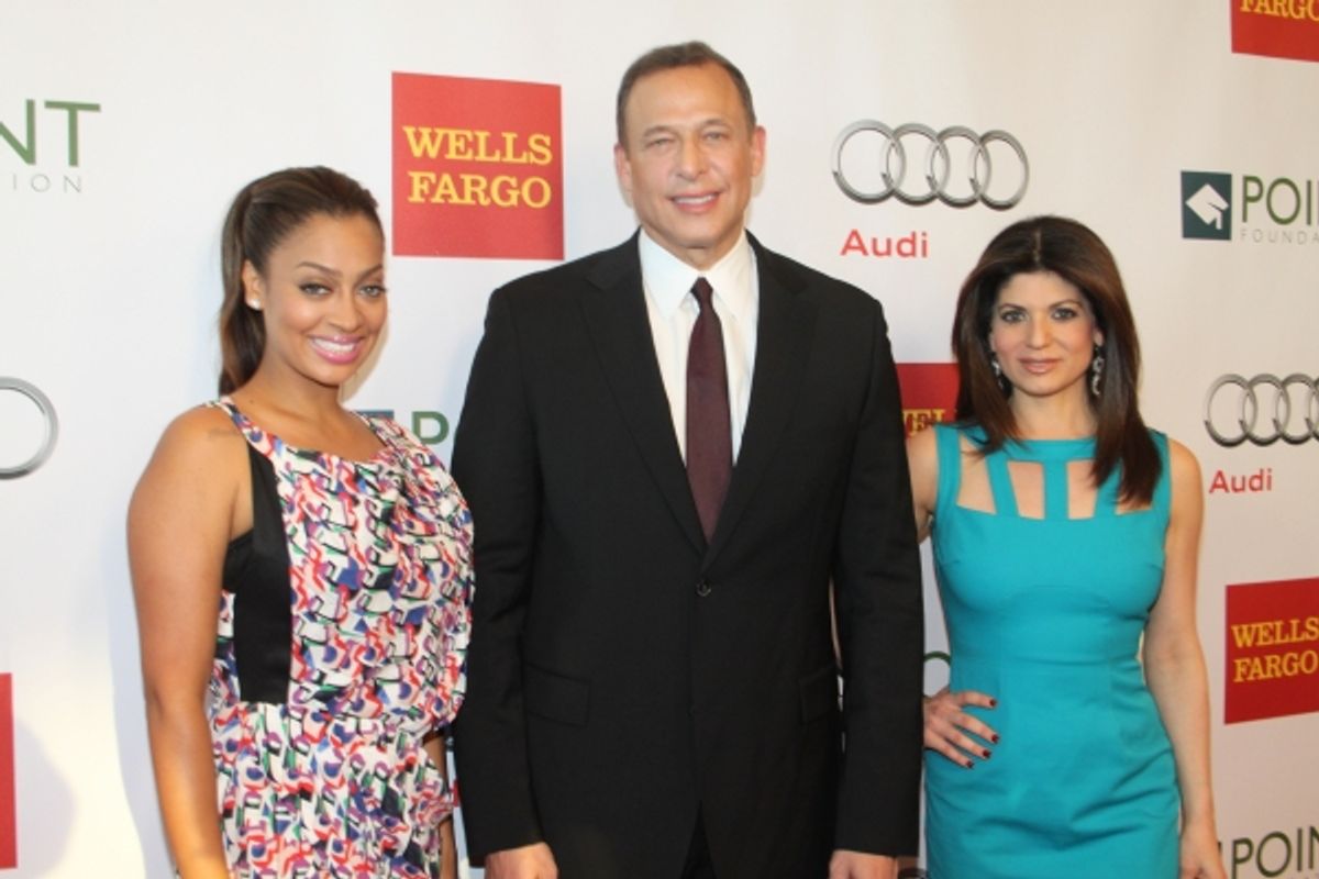 Alani (Lala) Anthony, Peter Lichtenthal and Tamsen Fadal at 