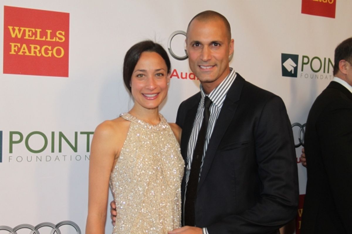 Cristen Barker and Nigel Barker at 