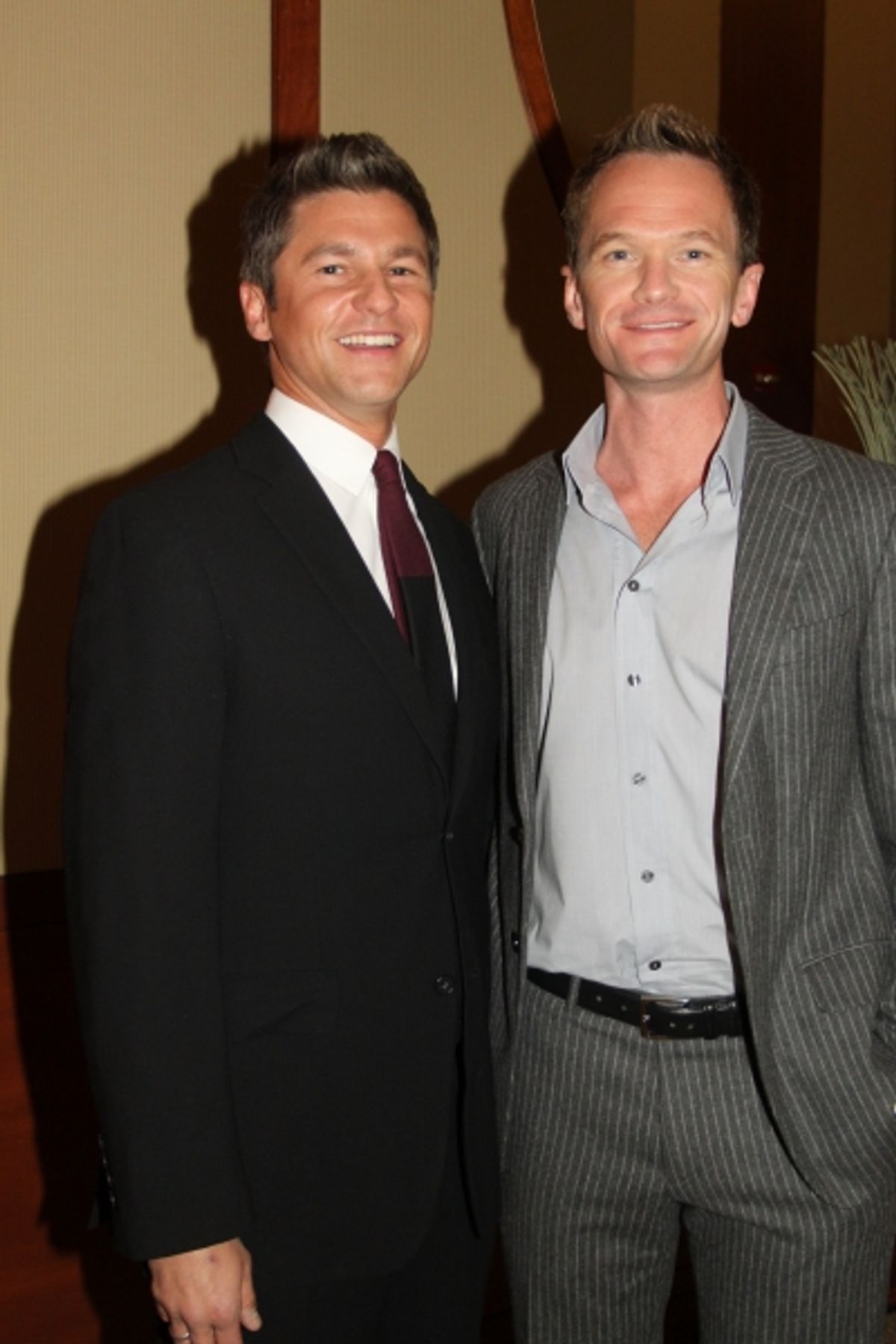 David Burtka and Neil Patrick Harris at 