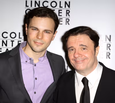 Jonny Orsini & Nathan Lane Photo