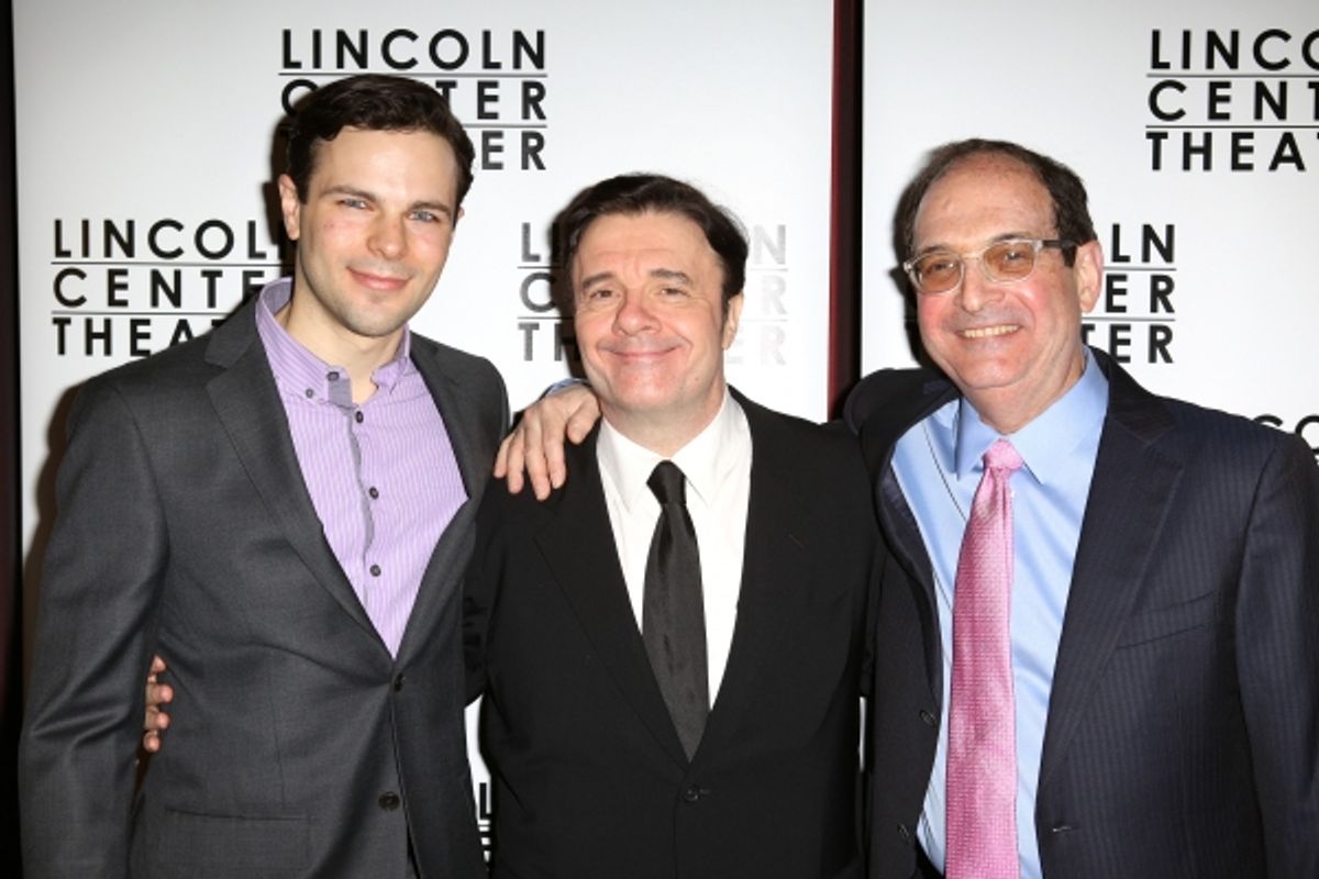 Jonny Orsini, Nathan Lane, Lewis J. Stadlen at 