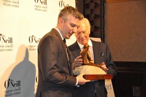Preston Whiteway and Christopher Plummer @ BroadwayWorld Preston Whiteway and Christopher Plummer Photo
