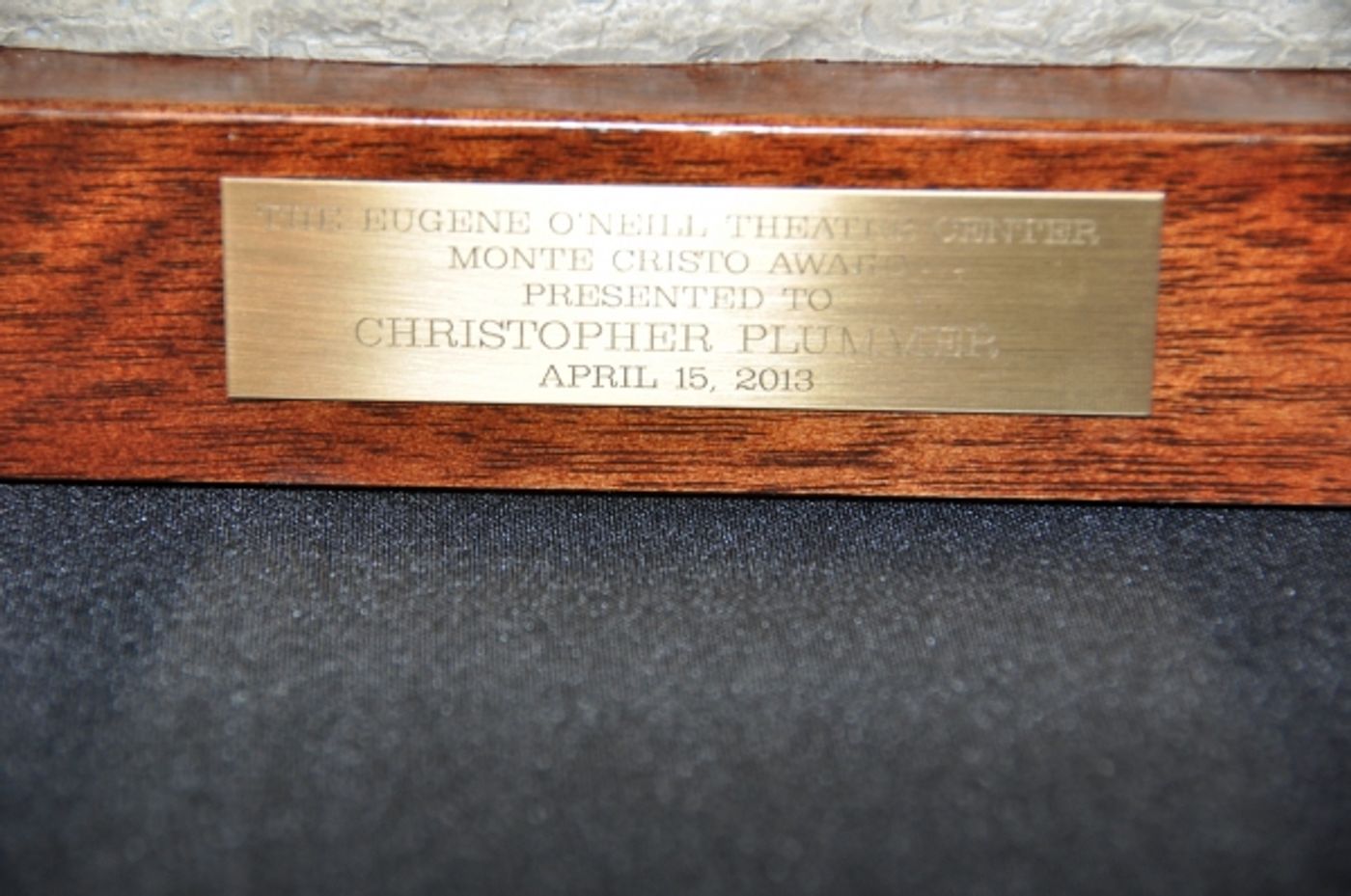 Photo Coverage: Christopher Plummer Honored with Eugene O'Neill Theatre Center's Monte Cristo Award!  Image