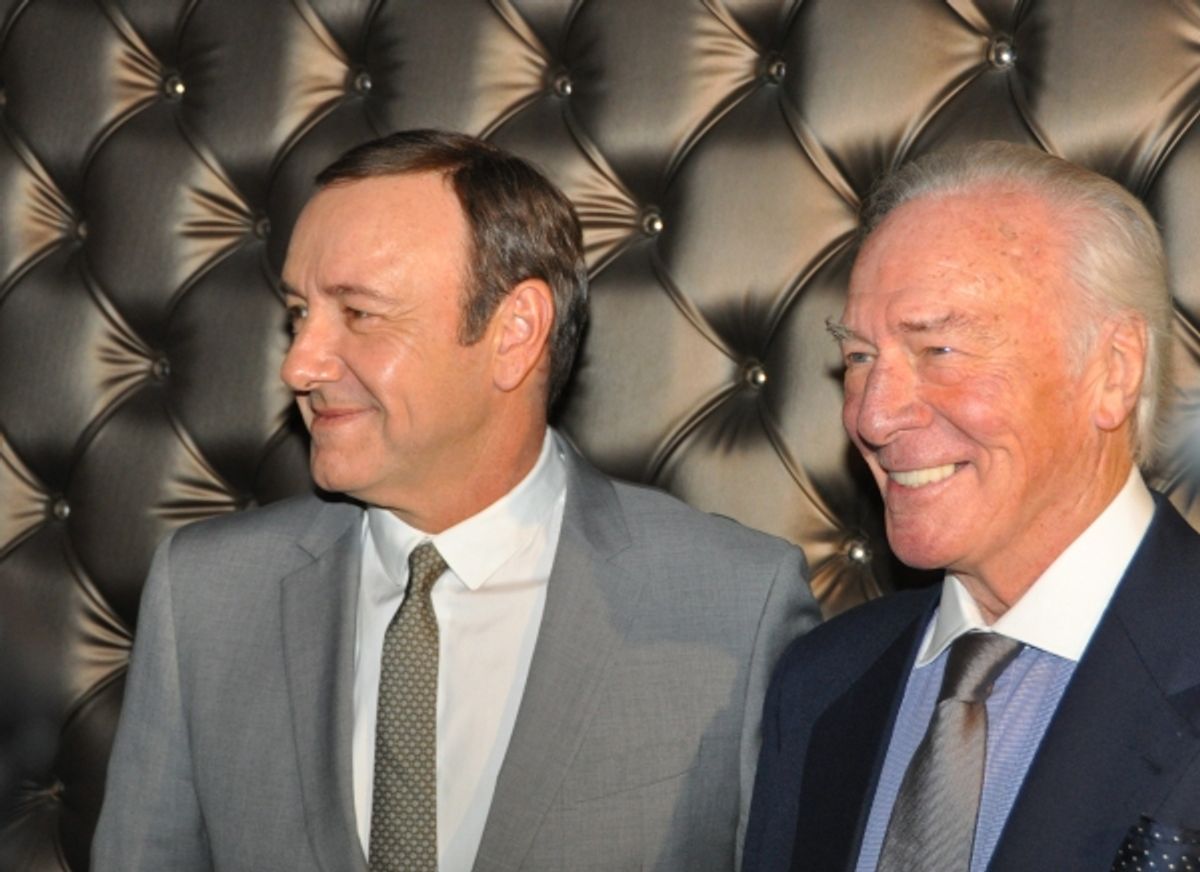 Kevin Spacey and Christopher Plummer at 