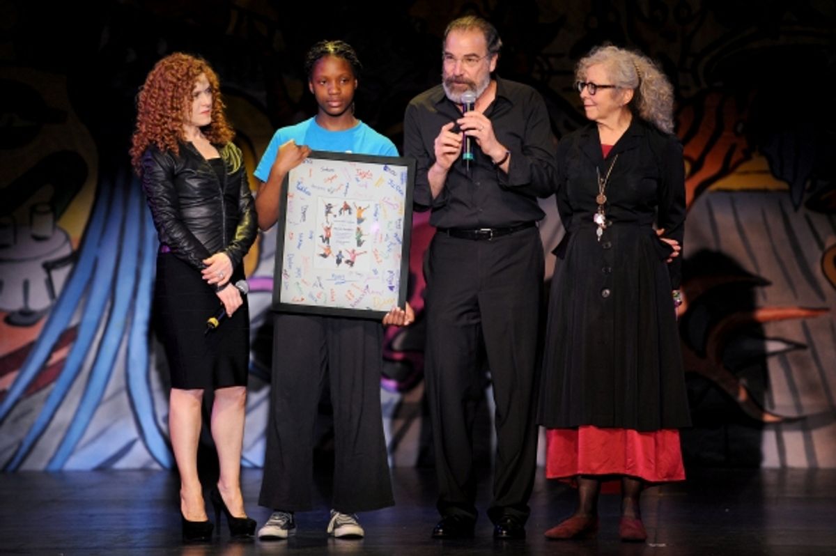 Bernadette Peters, Mandy Patinkin, Kathryn Grody at 