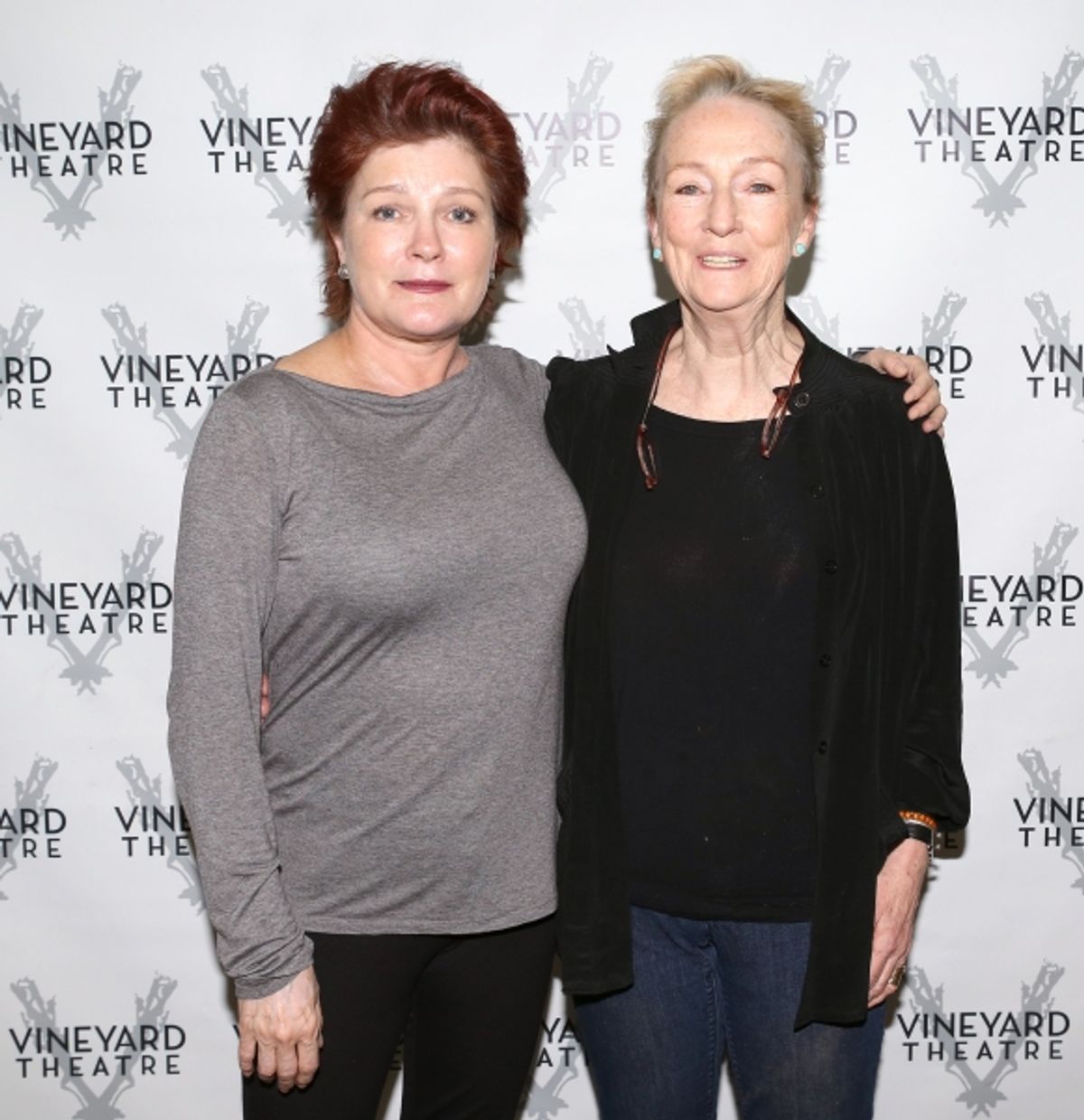 Kate Mulgrew & Kathleen Chalfant at 