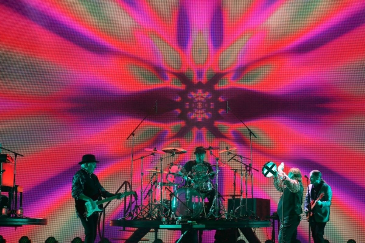 Felix Cavalierei, Gene Cornish, Dino Danelli and Eddie Brigati at 