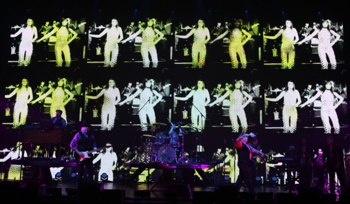 Felix Cavalierei, Gene Cornish, Dino Danelli and Eddie Brigati at 