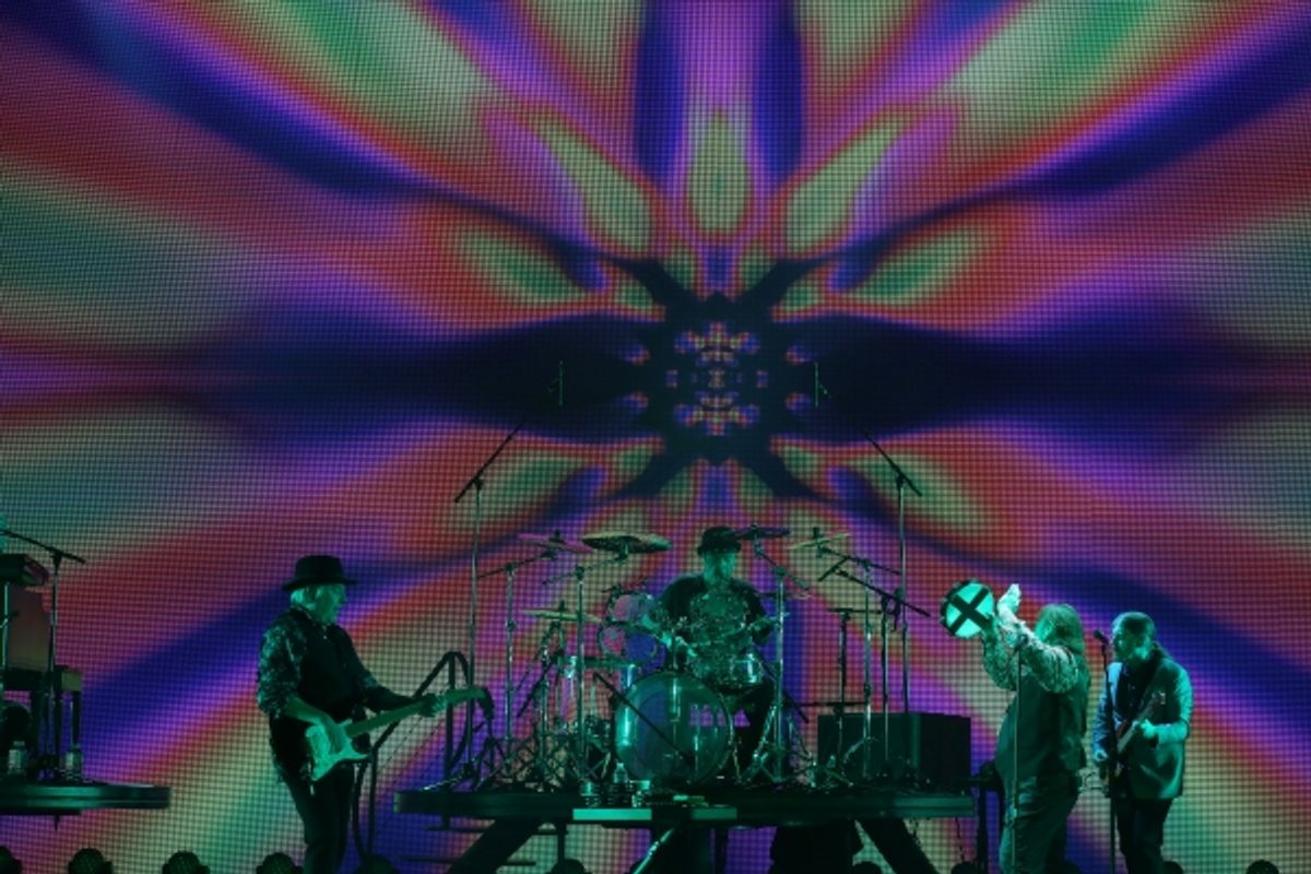 Felix Cavalierei, Gene Cornish, Dino Danelli and Eddie Brigati at 