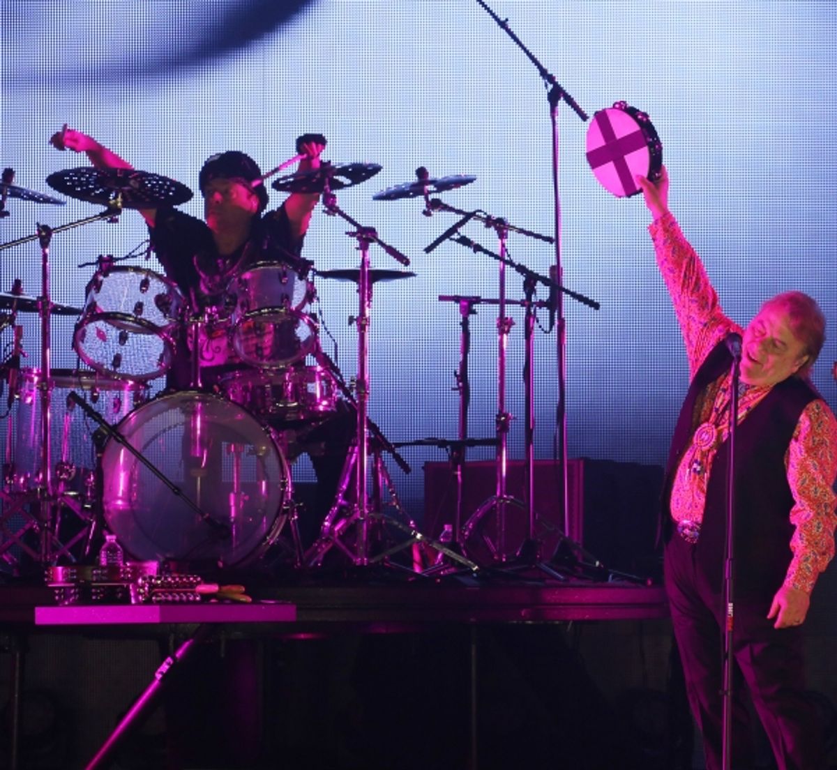 Dino Danelli and Eddie Brigati at 