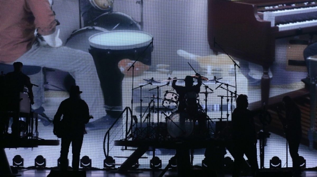 Felix Cavalierei, Gene Cornish, Dino Danelli and Eddie Brigati at 