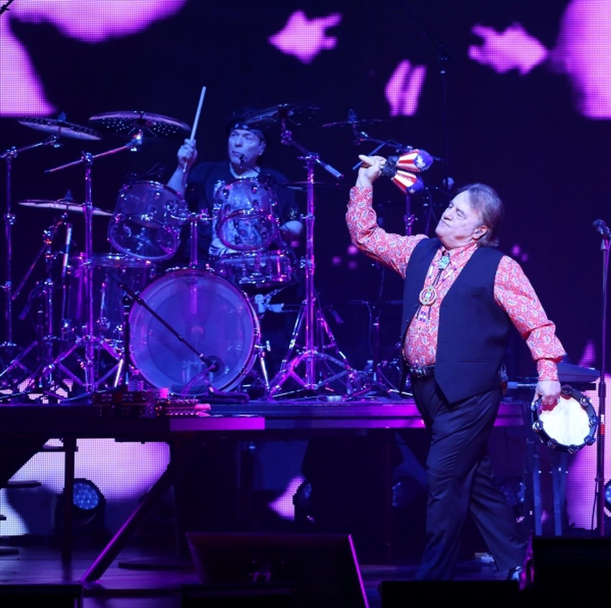 Dino Danelli and Eddie Brigati at 