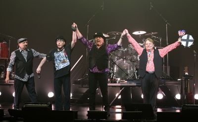 Felix Cavalierei, Dino Danelli, Gene Cornish and Eddie Brigati Photo