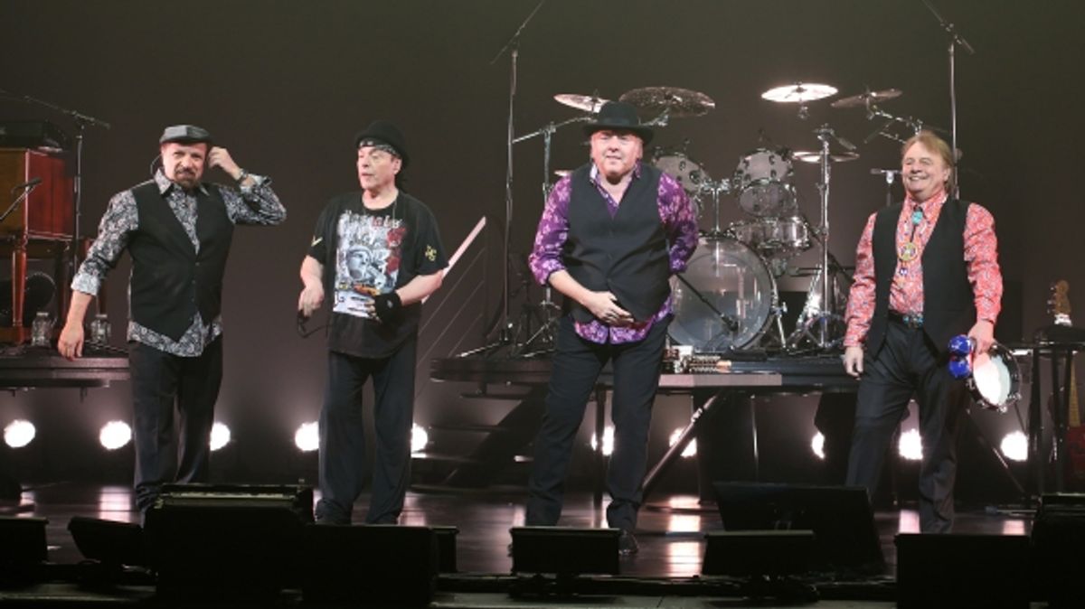 Felix Cavalierei, Dino Danelli, Gene Cornish and Eddie Brigati at 