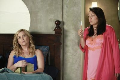 Jessica Capshaw, Sara Ramirez Photo