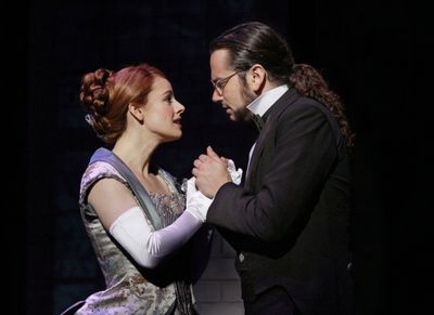 Teal Wicks, Constantine Maroulis Photo