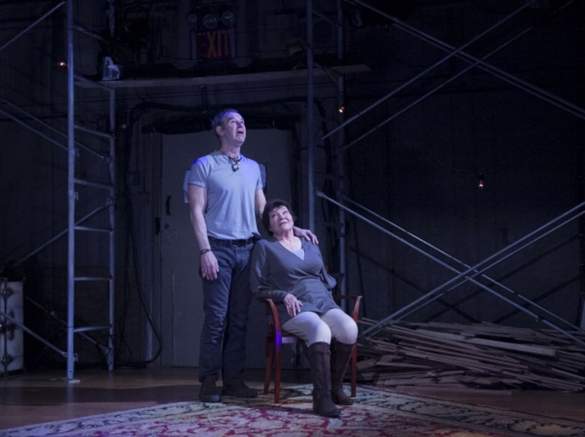 Nigel Gore and Tina Packer at 