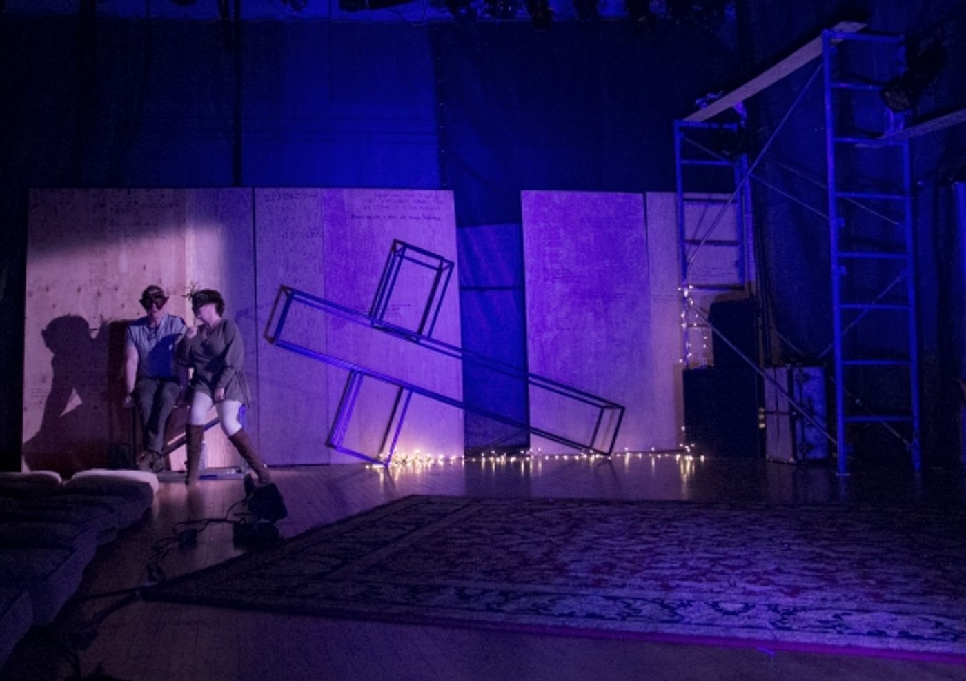 Photo Flash: Tina Packer and Nigel Gore in WOMEN OF WILL, Part 2, Off-Broadway  Image