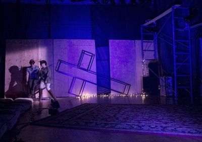 Nigel Gore and Tina Packer Photo