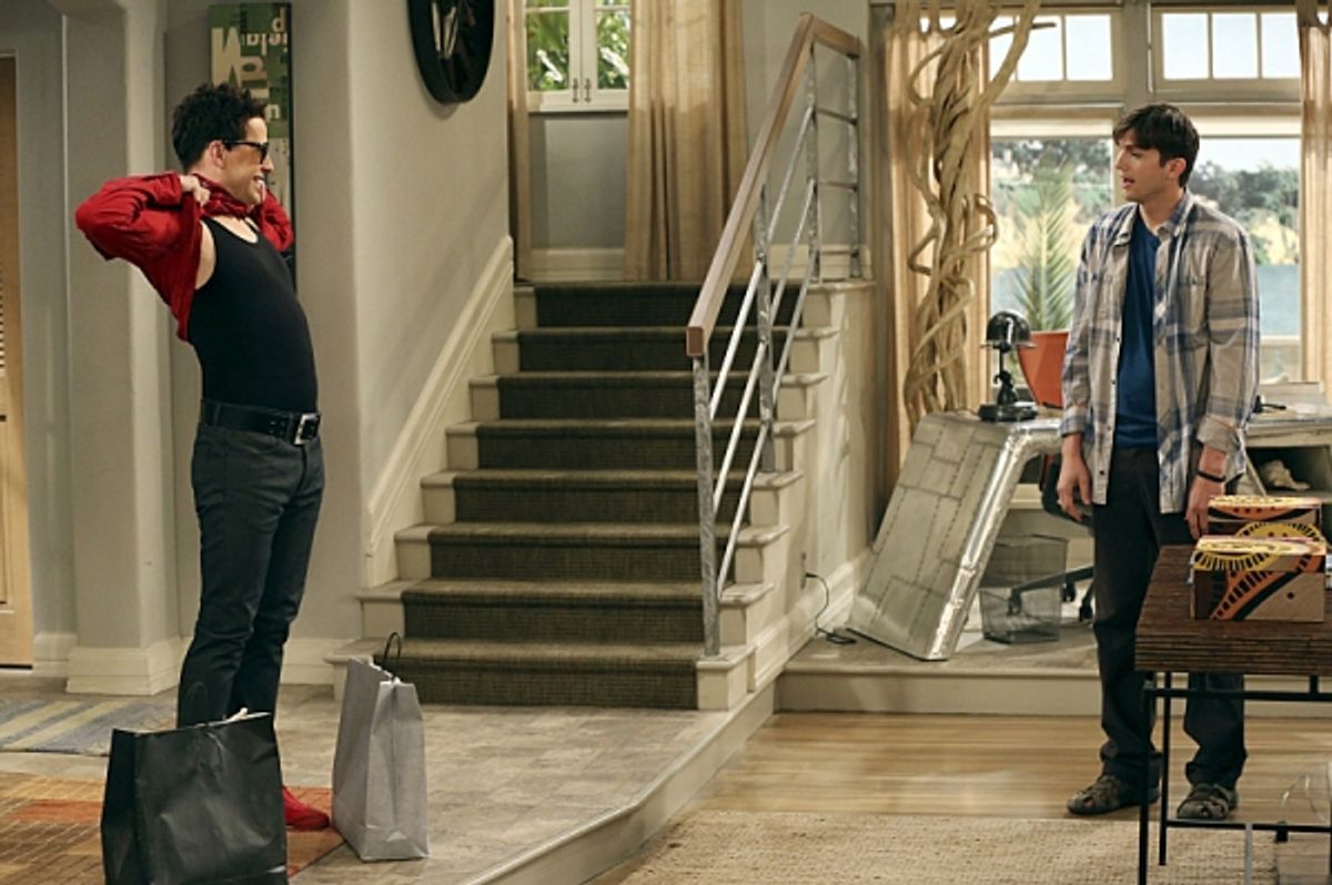 Jon Cryer, Ashton Kutcher at 