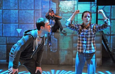 Garrett Neergaard, Bobby Moreno, and Jenny Seastone Stern Photo