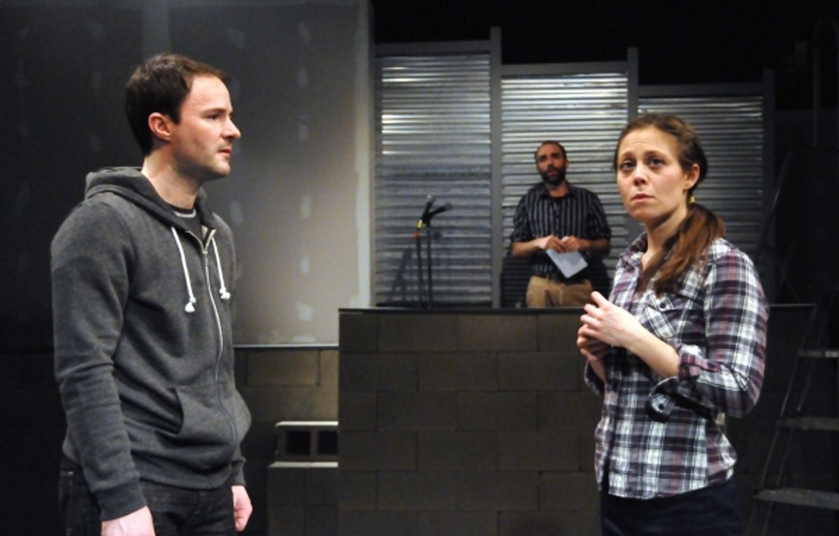 Garrett Neergaard, Ben Beckley, and Jenny Seastone Stern at 