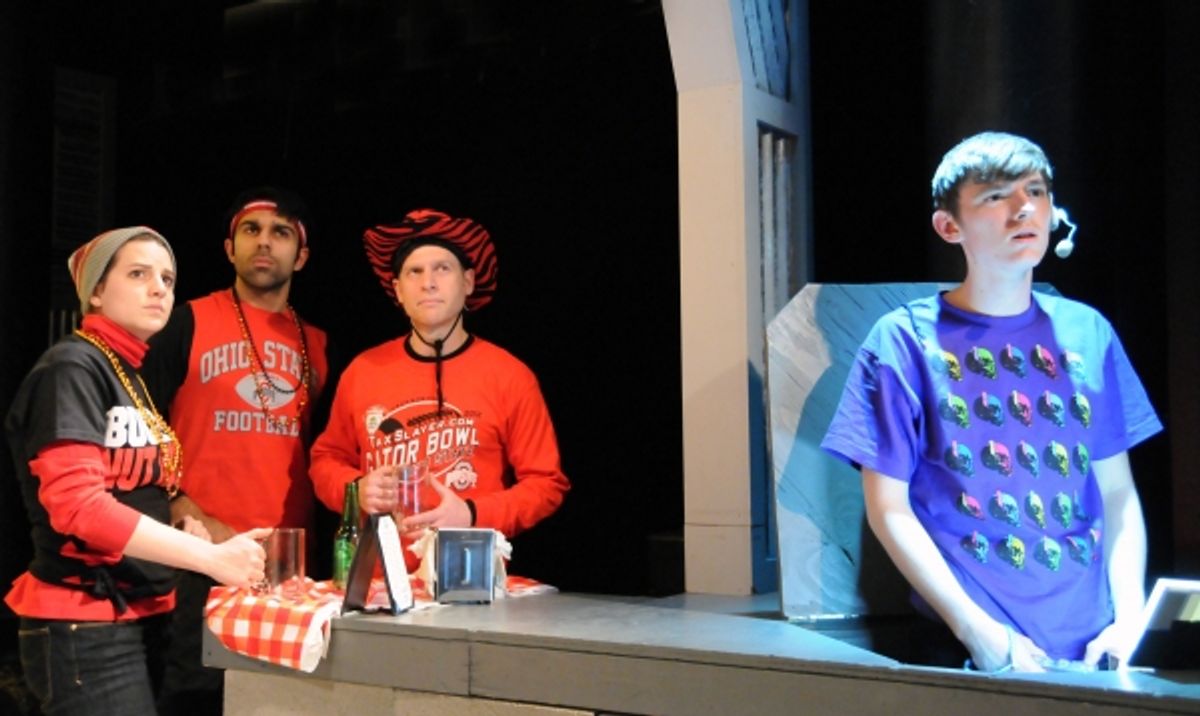 Jenni Meador, Jaspal Binning, Christopher Gerson, and Bubba Weiler at 