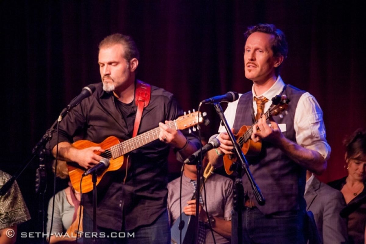 Marc Kudisch and Jeffry Denman at 