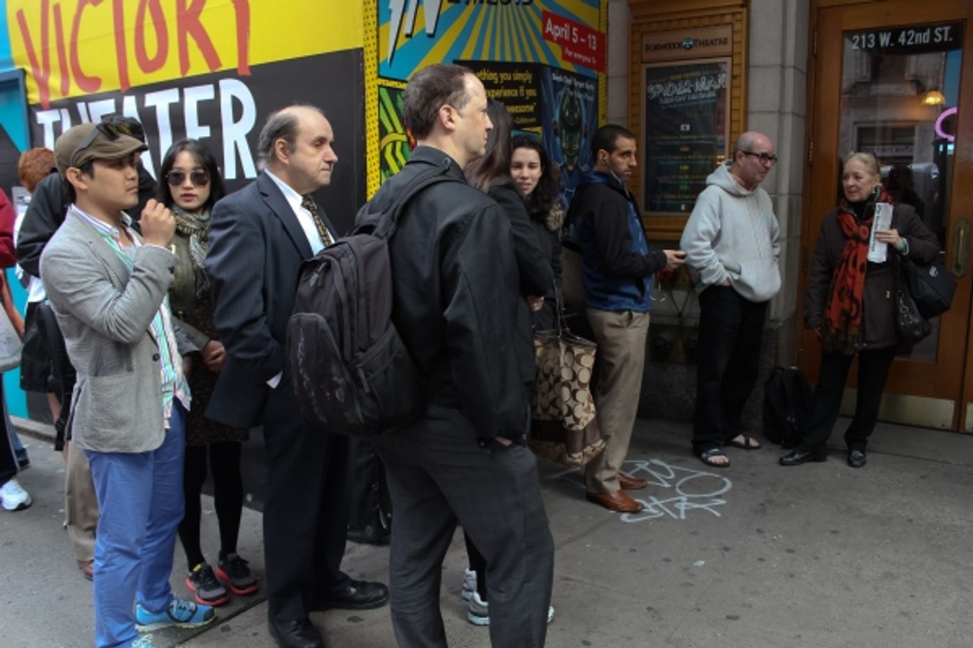 Photo Coverage: SPIDER-MAN Celebrates Tax Day with CPAs!  Image