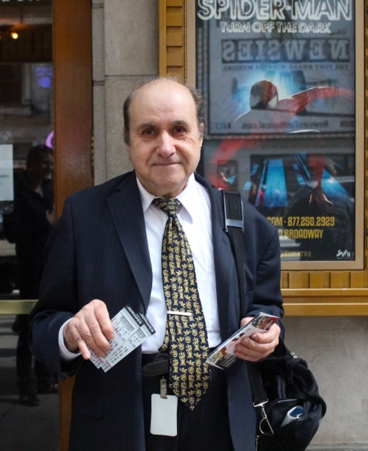 Photo Coverage: SPIDER-MAN Celebrates Tax Day with CPAs!  Image