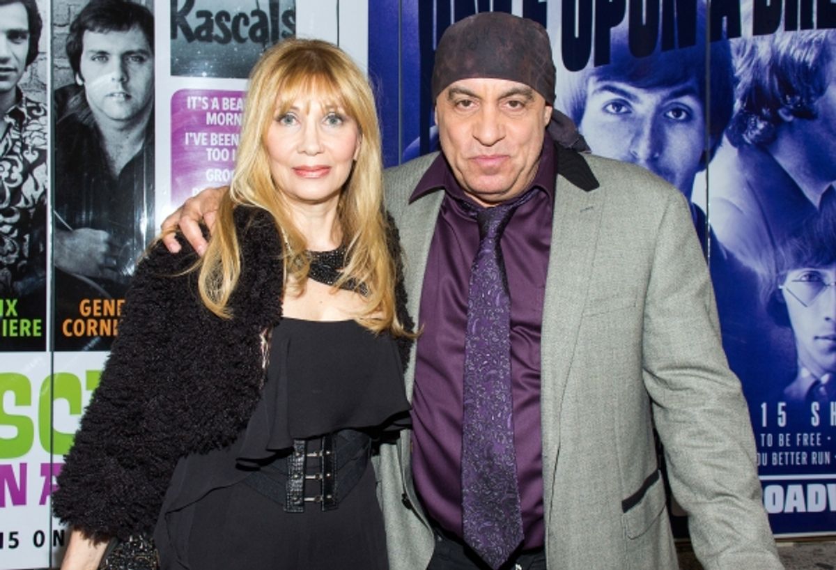 Maureen Van Zandt, Steven Van Zandt at 
