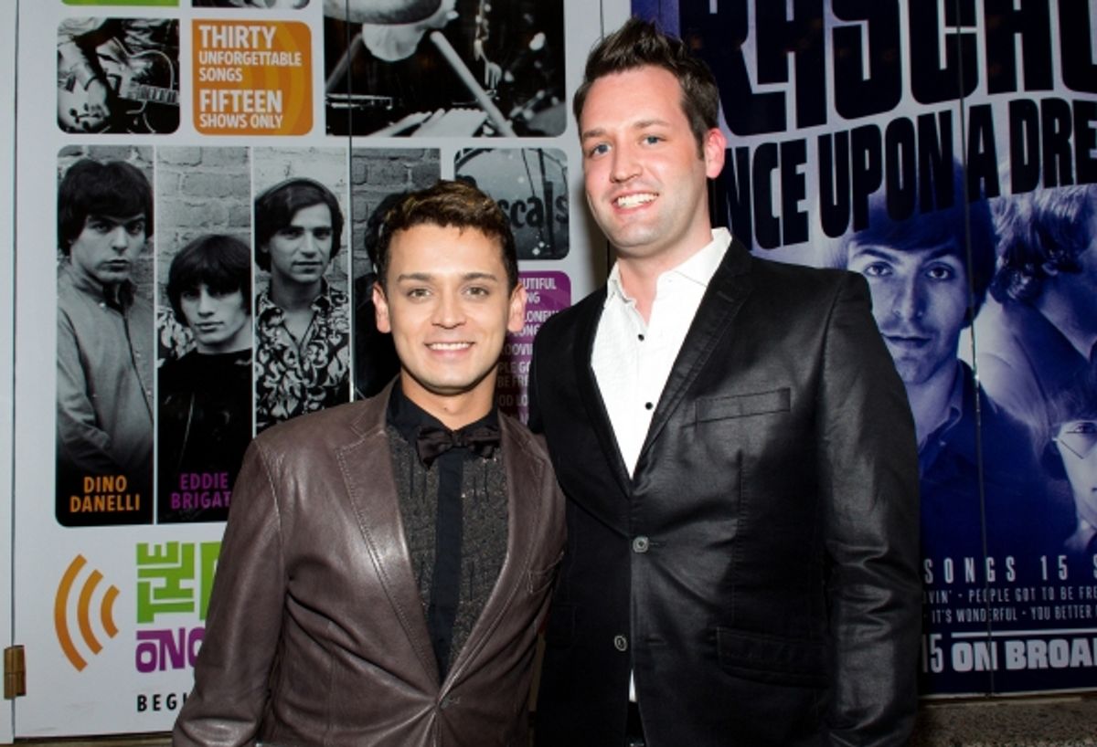 Michael Longoria and guest at 