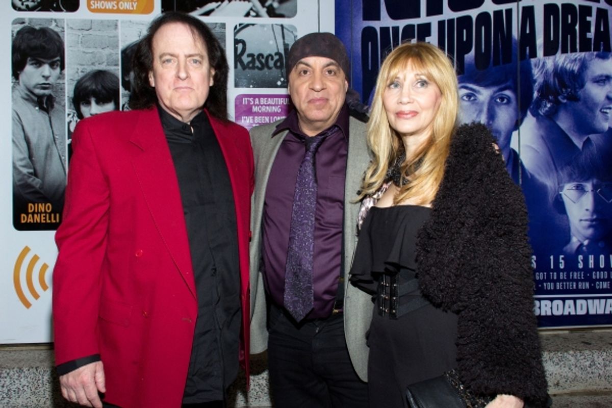 Tommy James, Steven Van Zandt, Maureen Van Zandt at 