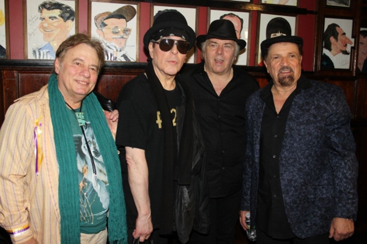 Eddie Brigati, Dino Danelli, Gene Cornish and Felix Cavaliere at 